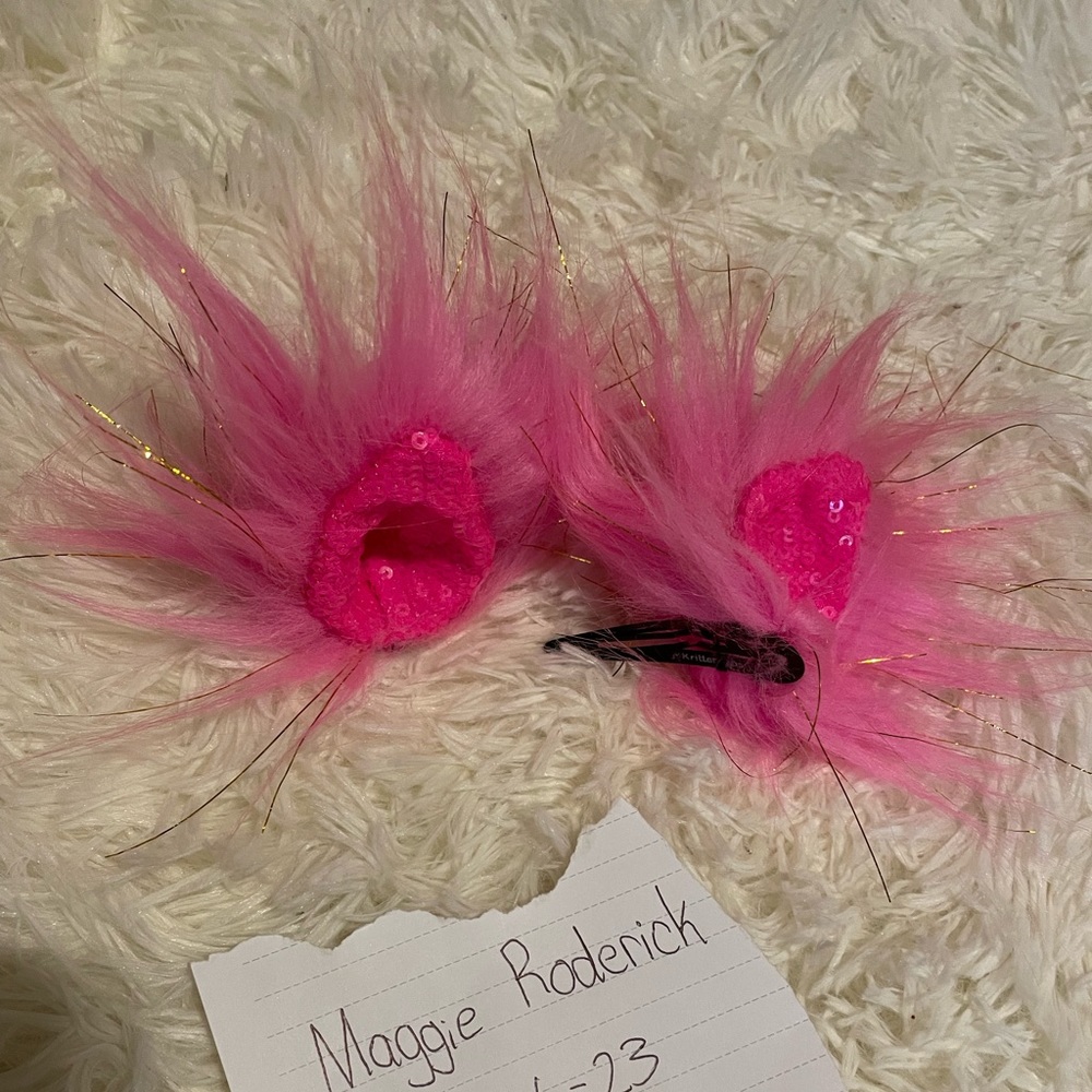 hot pink kritter klips